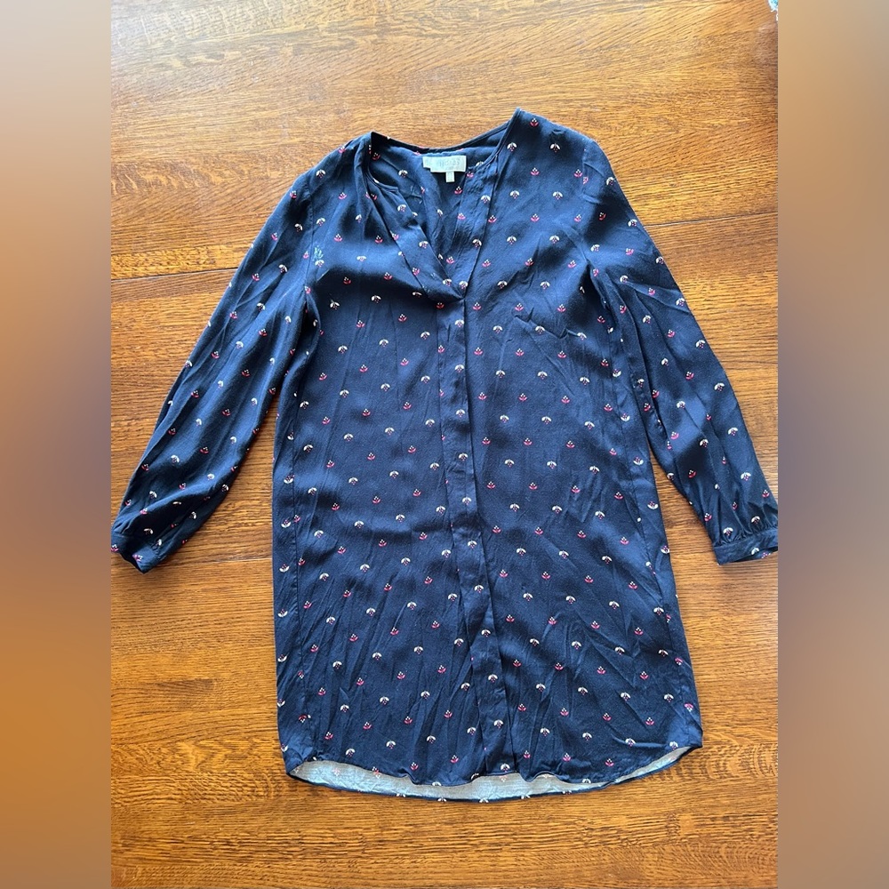 Hobbs long sleeved floral dress